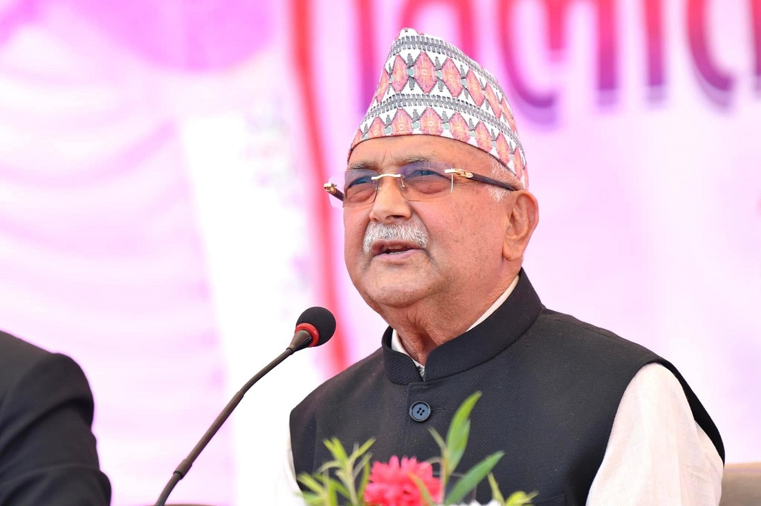 एमाले सरकार हुँदाको विकास देखेर विपक्षी अतालिए : अध्यक्ष ओली