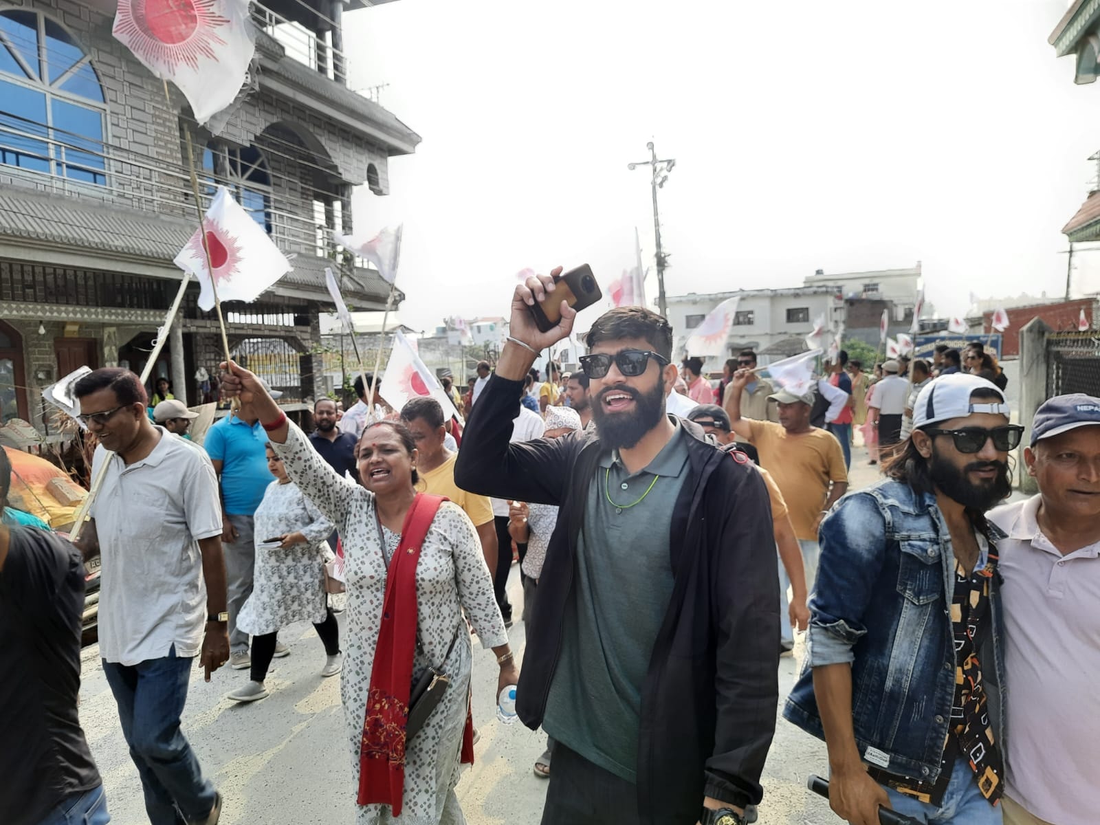 एमालेको जिल्लाव्यापी चुनावी प्रचार अभियान