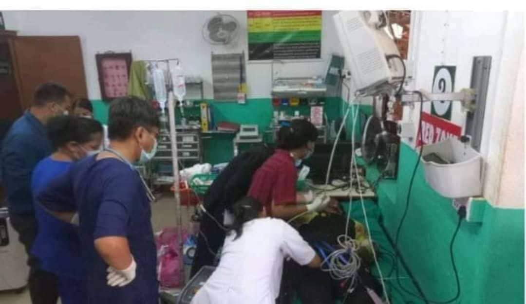 सङ्खुवासभामा मलामी बोकेको ट्याक्टर दुर्घटना हुँदा दुई जनाको मृत्यु
