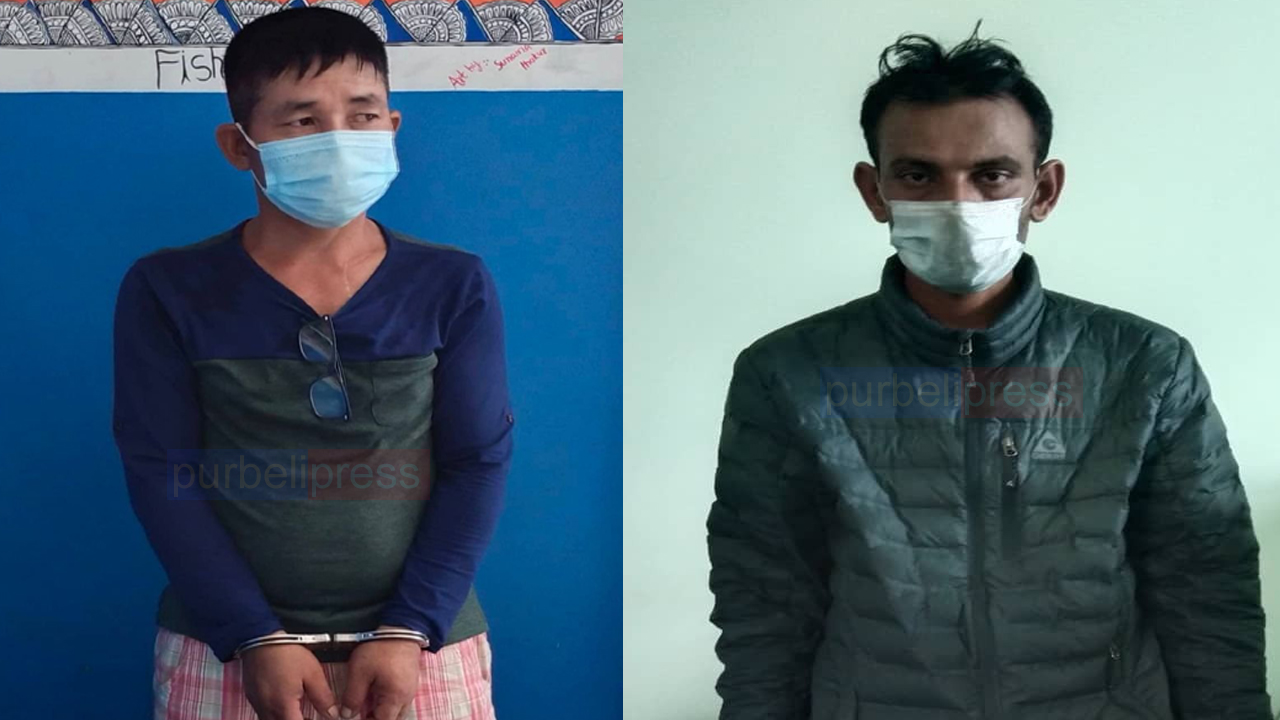 लागुऔषध ट्याब्लेट सहित दुई जना पक्राउ