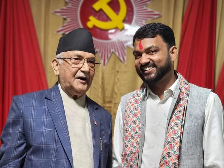 माओवादी केन्द्रका युवा नेता एमालेमा प्रवेश
