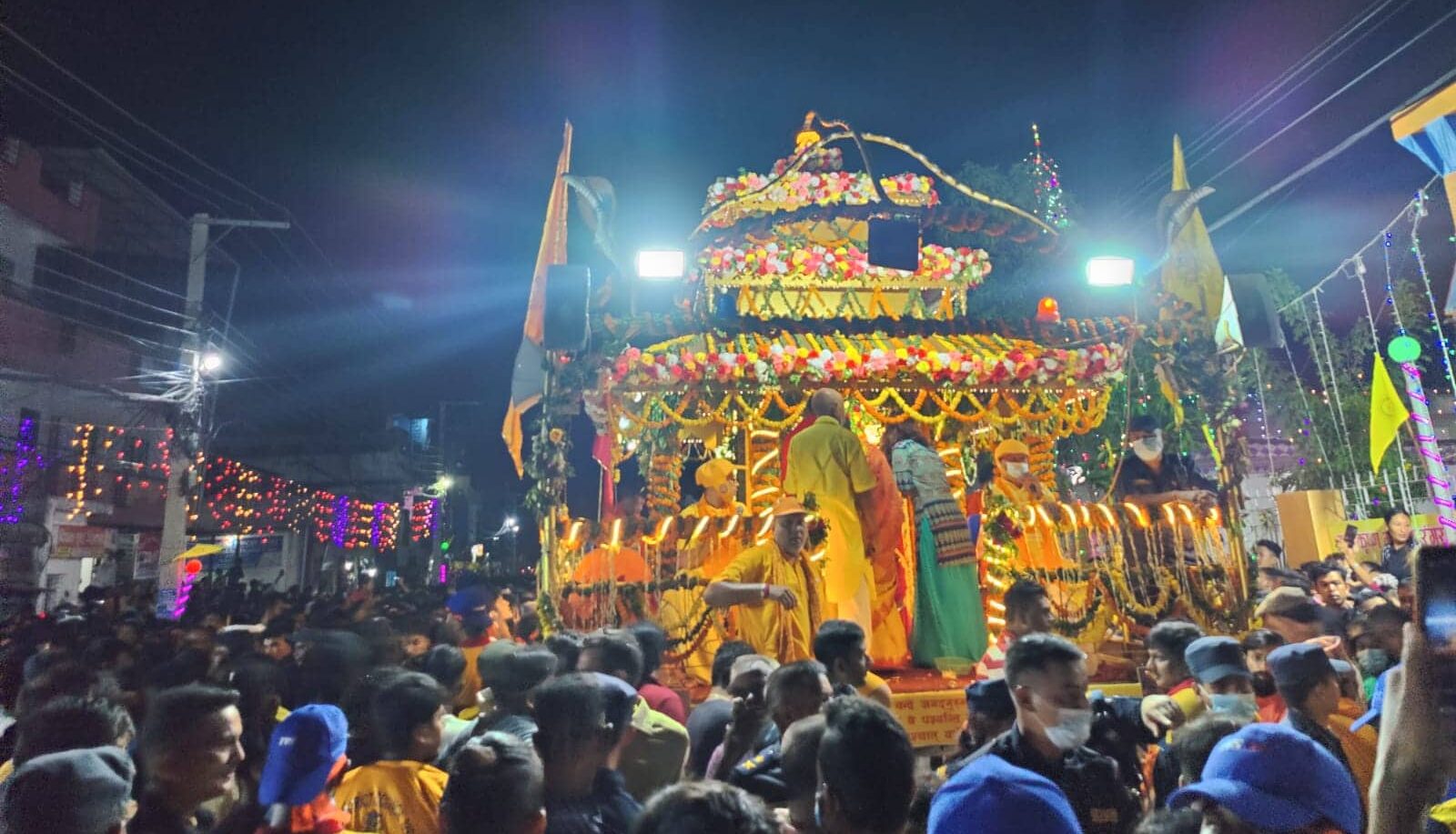 यसपटक भव्यताका साथ विराटनगरको राधाकृष्ण रथ यात्रा निकालिने
