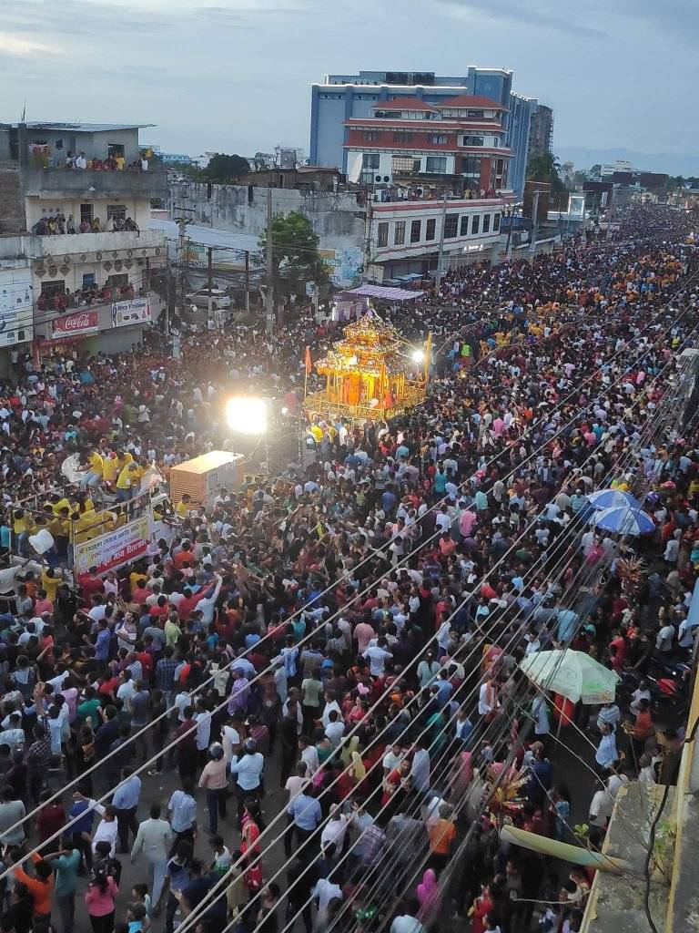 स्वास्थ्य मापदण्ड पालना गरेर रथयात्रा