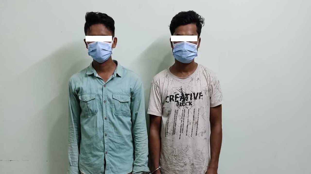 रंगेलीबाट लागुऔषध सहित दुई जना पक्राउ