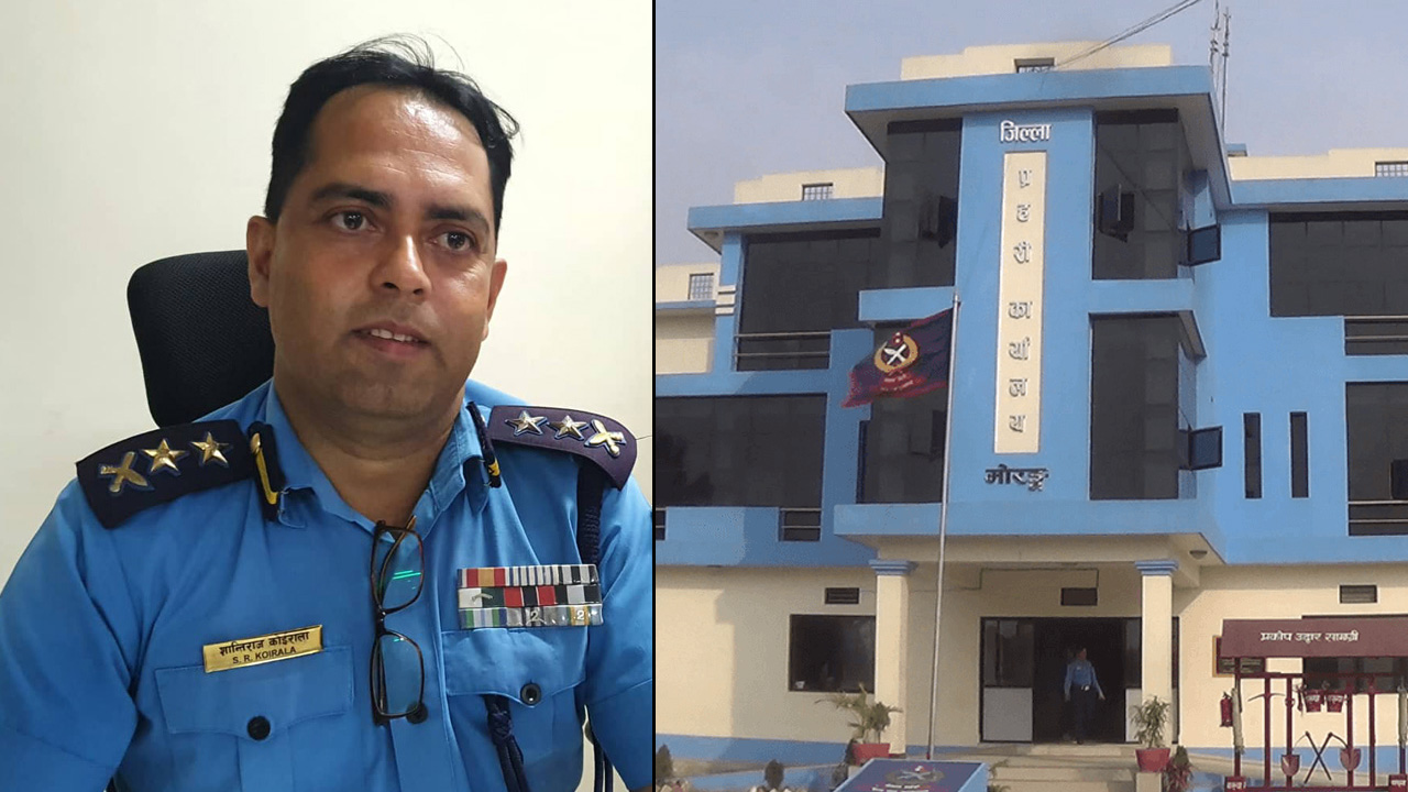 मोरङमा चाडपर्व लक्षित गर्दै सुरक्षा व्यवस्था कडा बनाउन प्रहरी परिचालन