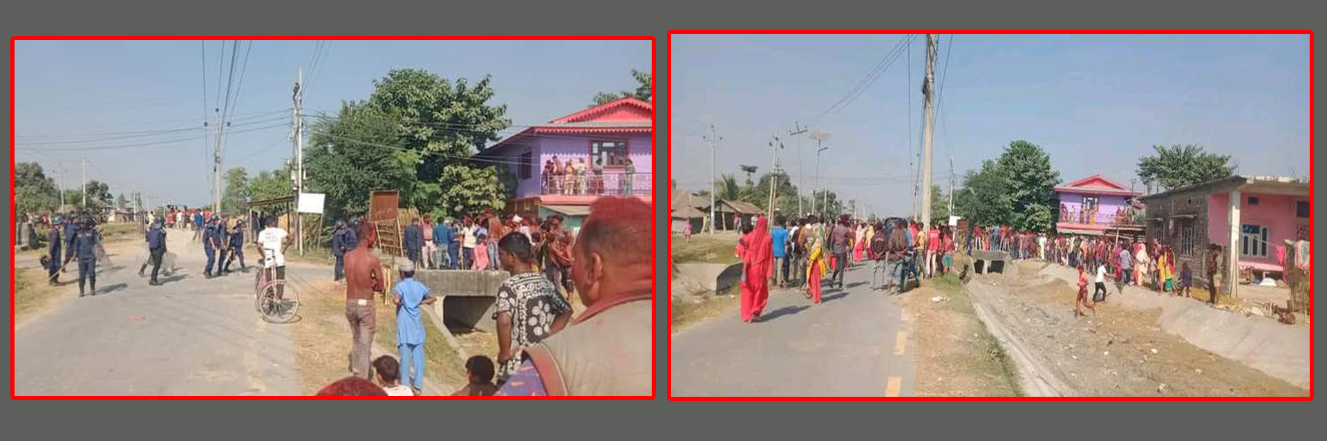 दुहबीमा कांग्रेस र एमाले कार्यकर्ताबिच झडप