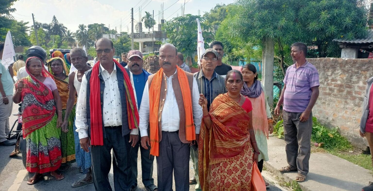 मोरङ ५ : संयुक्त घरदैलोमा एमाले-जसपाका उम्मेदवार
