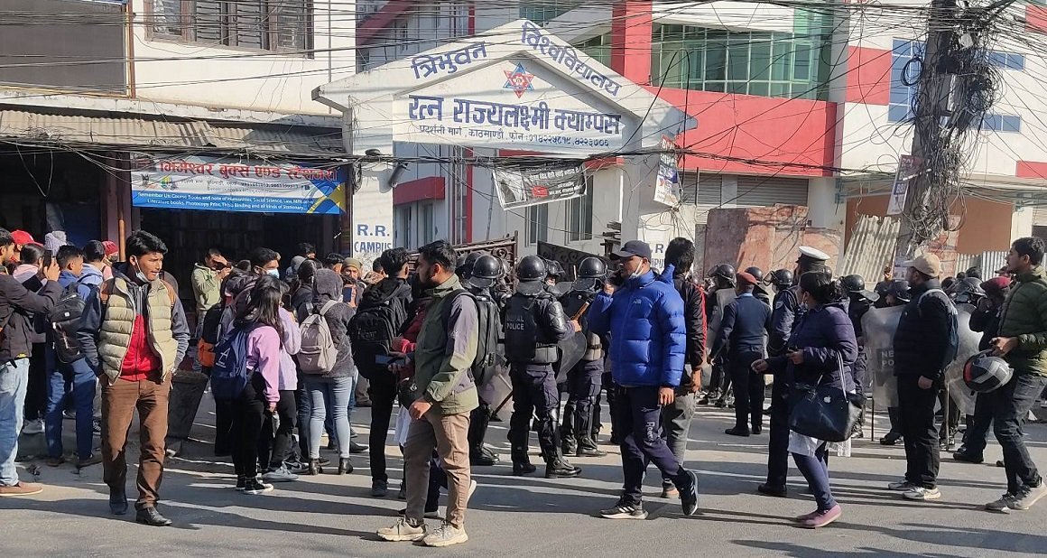 आरआर क्याम्पसमा खुकुरी प्रहार हुँदा तीन विद्यार्थी घाइते