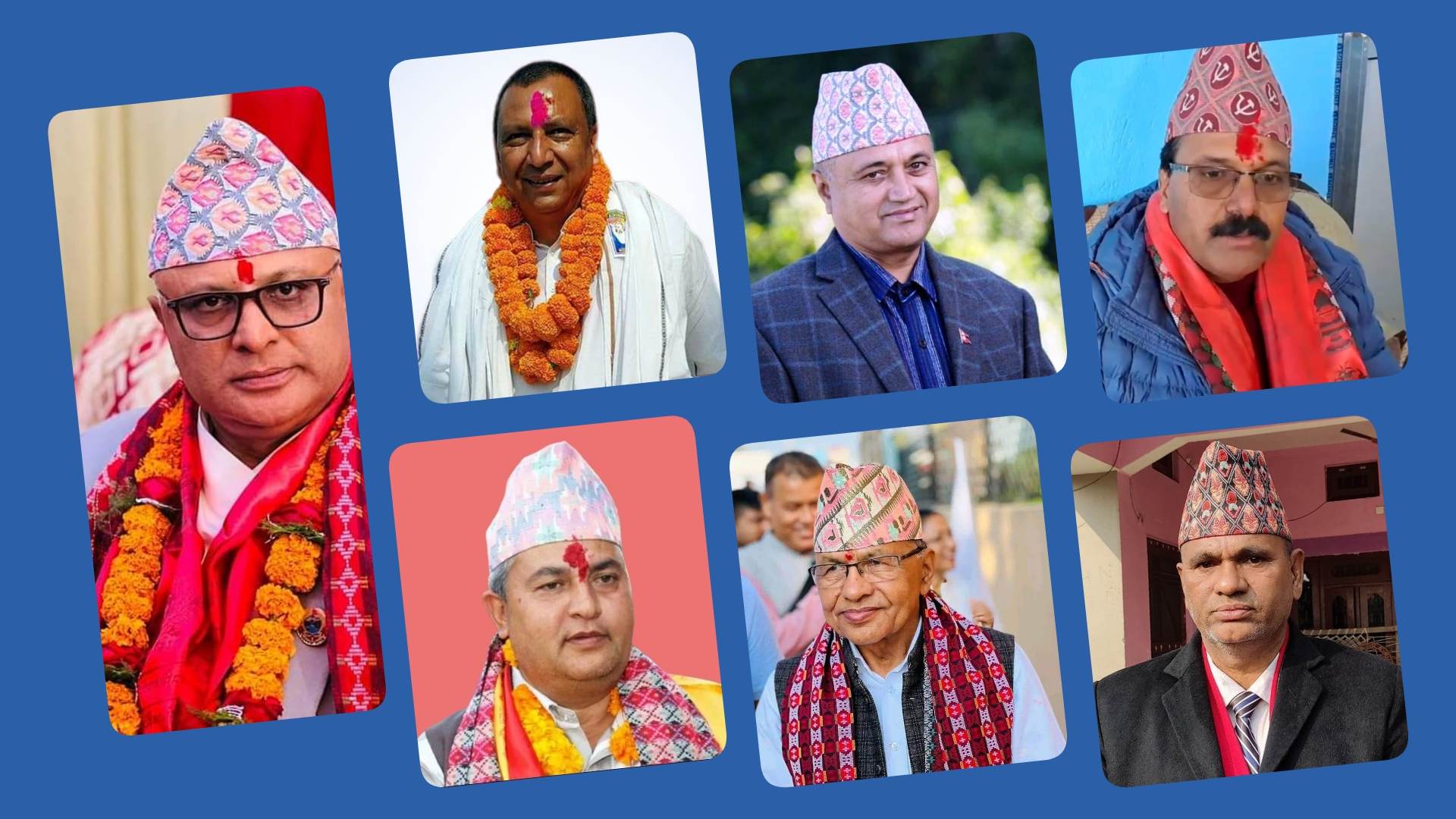 यी हुन् सात प्रदेशका नयाँ मुख्यमन्त्री