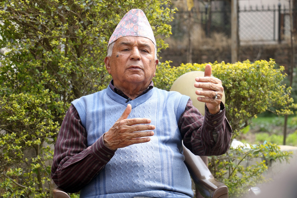 रामचन्द्र पौडेललाई प्रश्न- आठ दलीय गठबन्धनबाट तपाईंलाई नै किन राष्ट्रपतिको उम्मेदवार छानियो? (अन्तर्वार्ता)