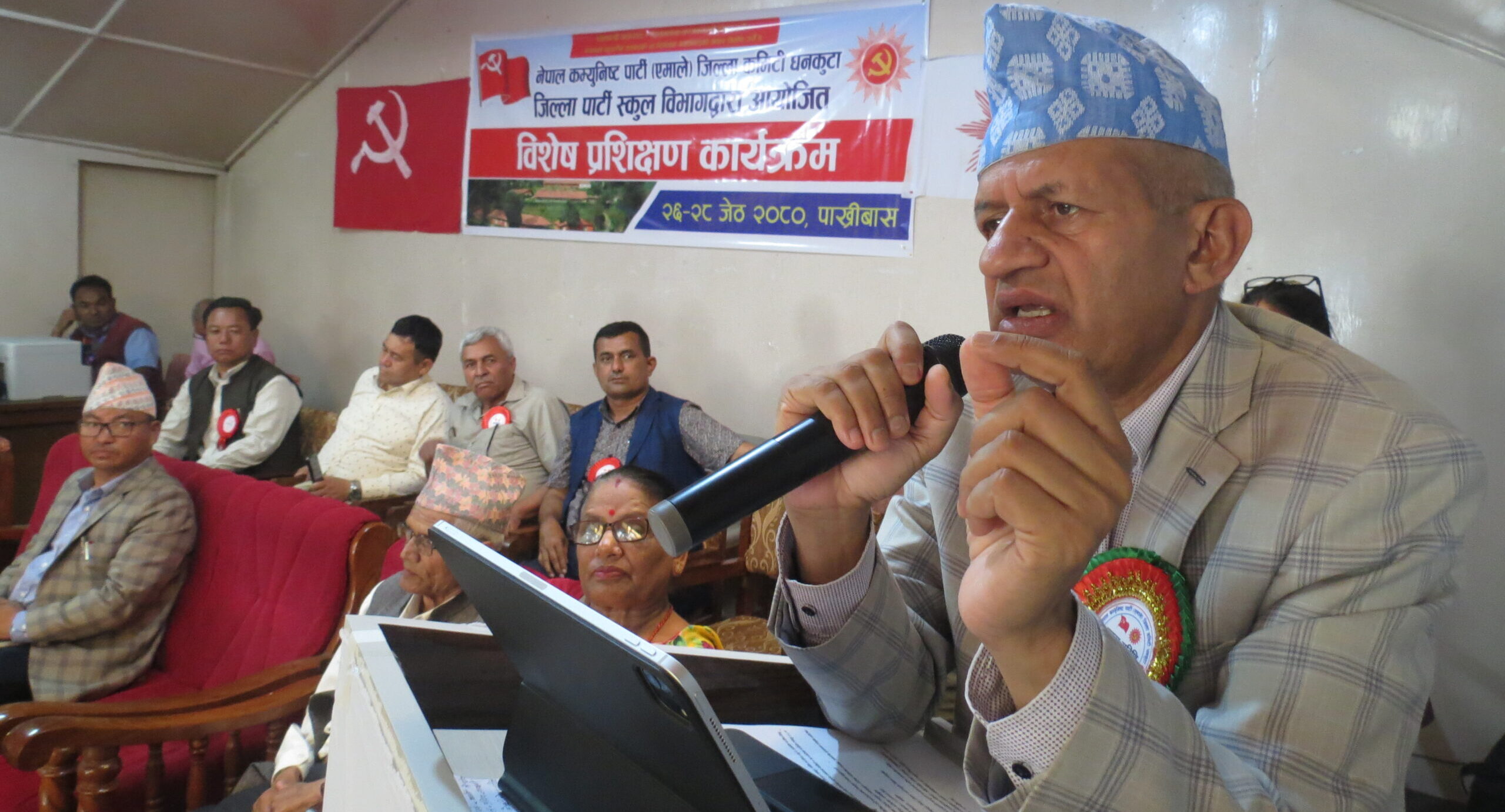 गठबन्धनका कारण देशमा अराजकता मौलायो : एमाले नेता ज्ञवाली