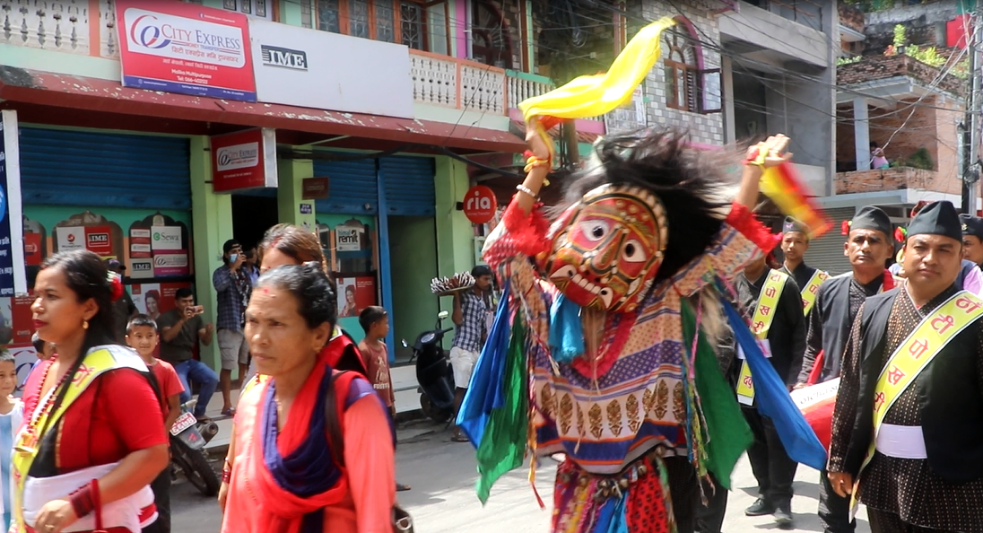 उदयपुरका नेवार समुदाय लाखे नाच संरक्षणमा