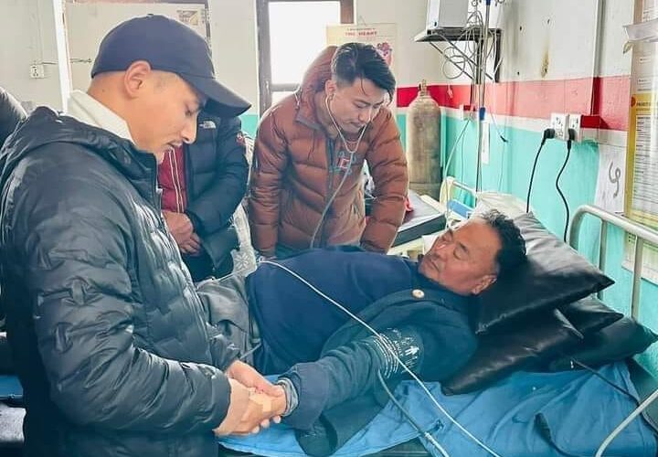 एमाले नेता वसन्त नेम्बाङको स्वास्थ्यमा क्रमिक सुधार