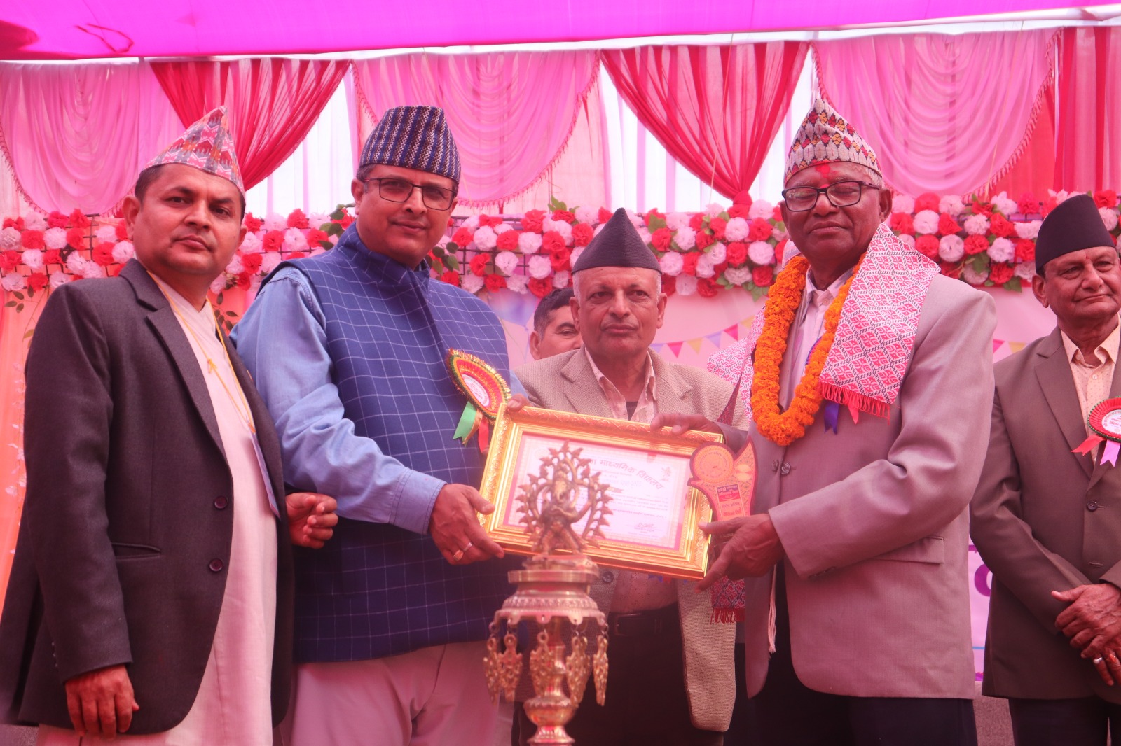 विराटनगरकाे सत्यनारायण माविले मनायाे ७१ औं वार्षिकोत्सव