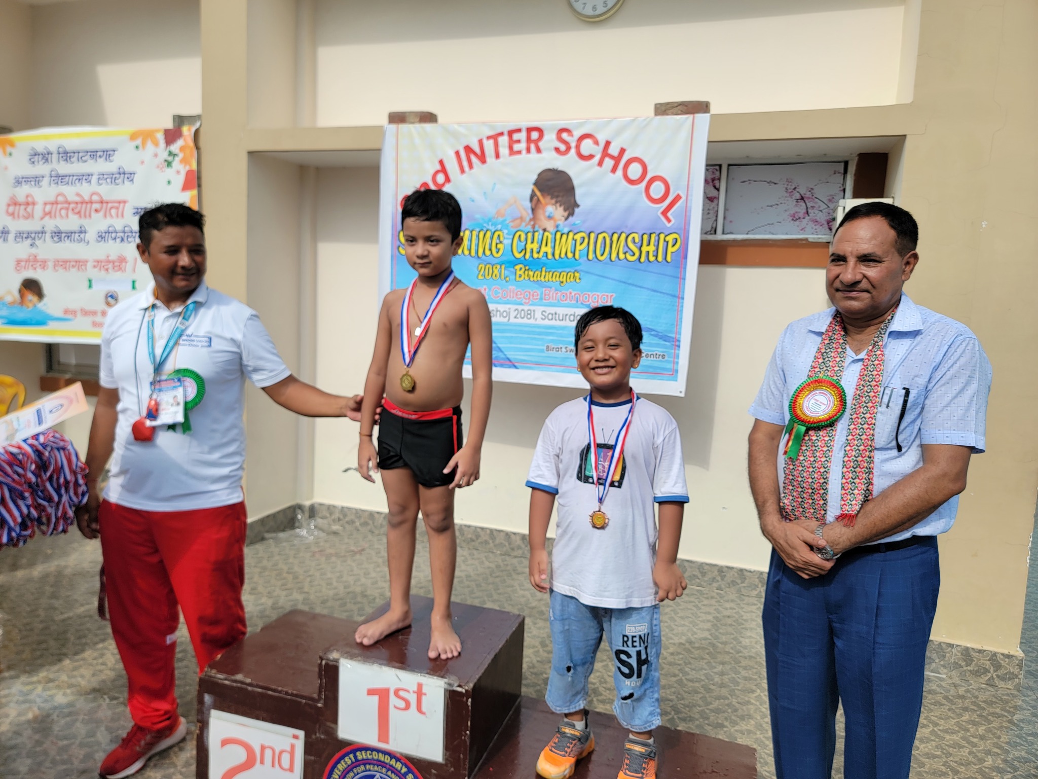 अन्तर विद्यालय पौडी प्रतियोगिता सम्पन्न, एभरेष्टले जित्यो १७ स्वर्ण