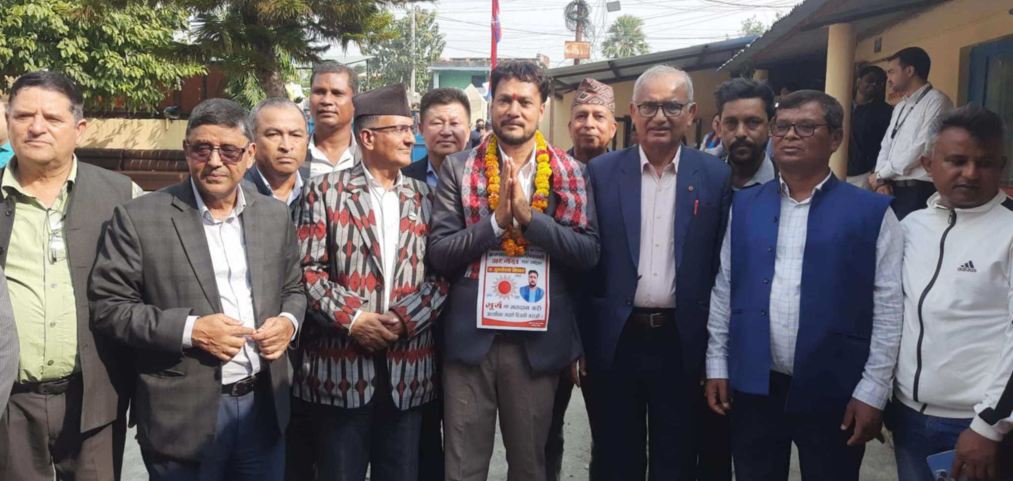 ग्रामथान अध्यक्ष पदका लागि १६ जनाको मनोनयन दर्ता