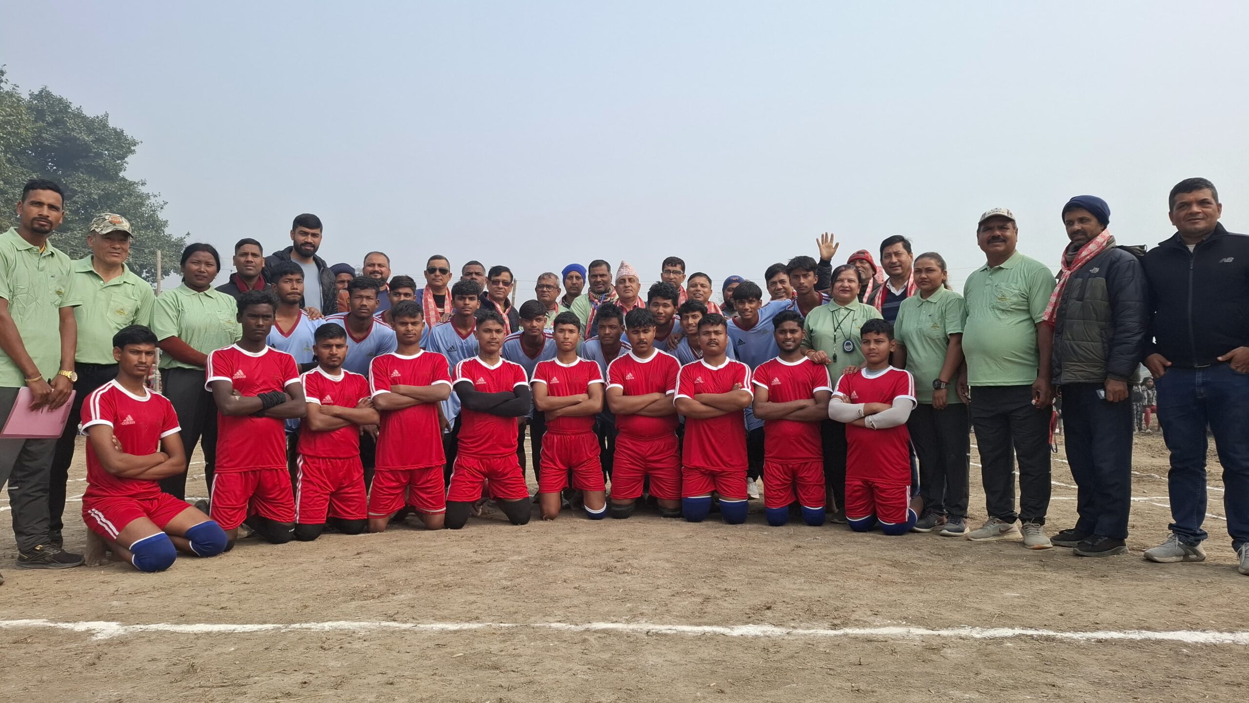 महानगरस्तरीय कबडी प्रतियोगिता सुरु