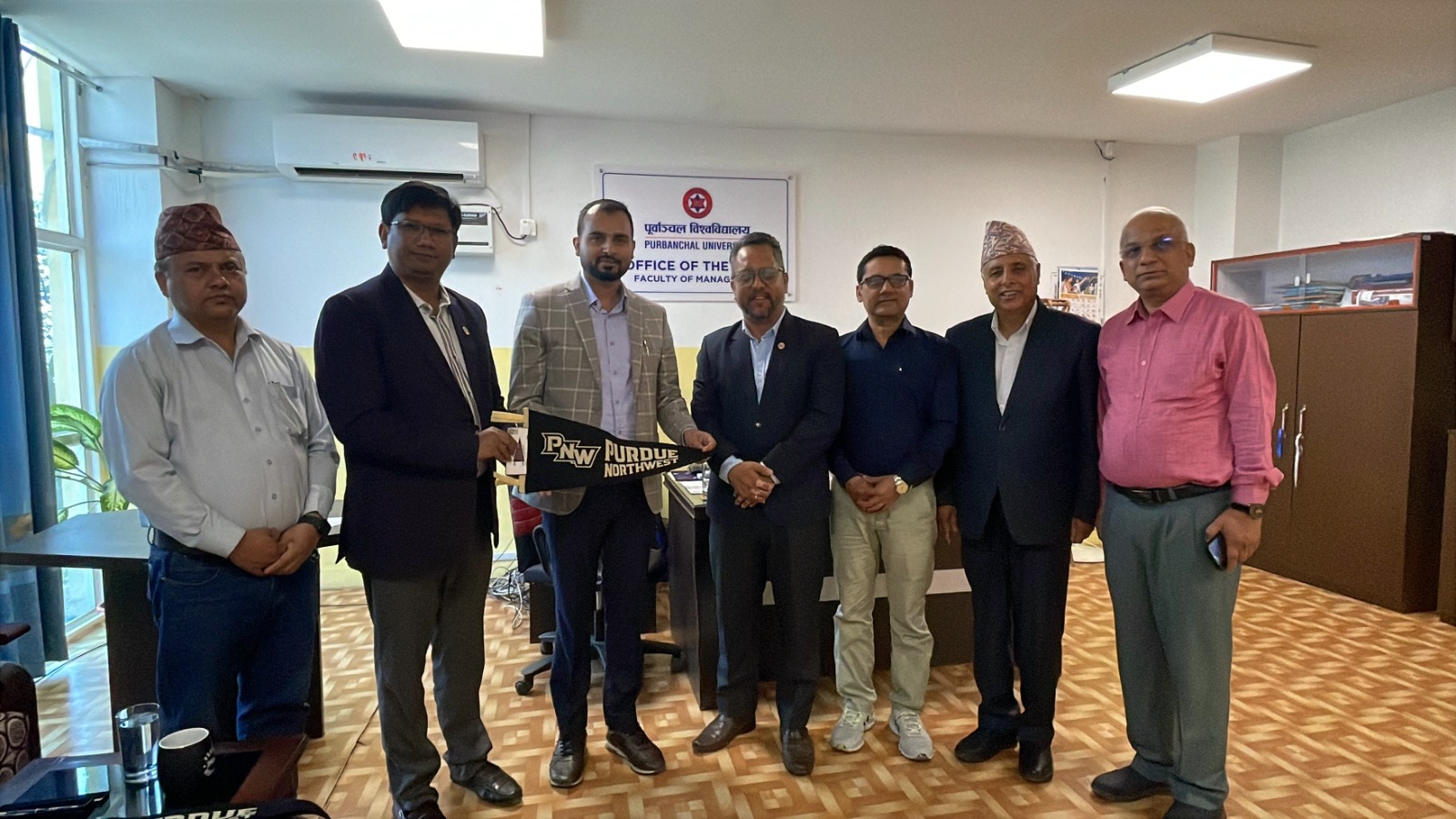 पूर्वाञ्चल विश्वविद्यालय र पर्डु विश्वविद्यालयबीच शैक्षिक तथा अनुसन्धान सहकार्यको सम्झौता