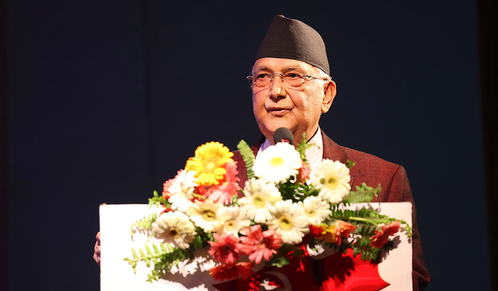 उमेर र स्वास्थ्यको चिन्ता कसैले लिनु पर्दै भन्दै प्रधानमन्त्री ओलीले भने – ‘अबको २०–२५ वर्षपछि मात्रै बुढो हुन्छु’