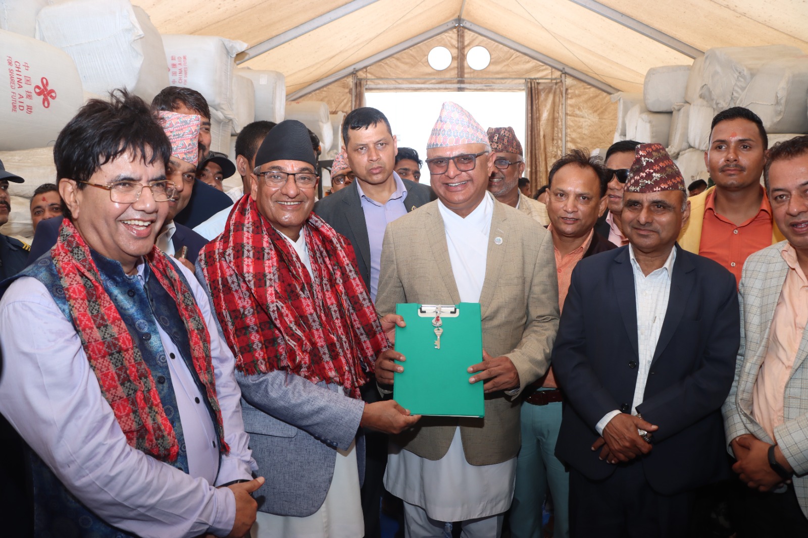 आपत्कालीन गोदामघर प्रदेश सरकारलाई हस्तान्तरण